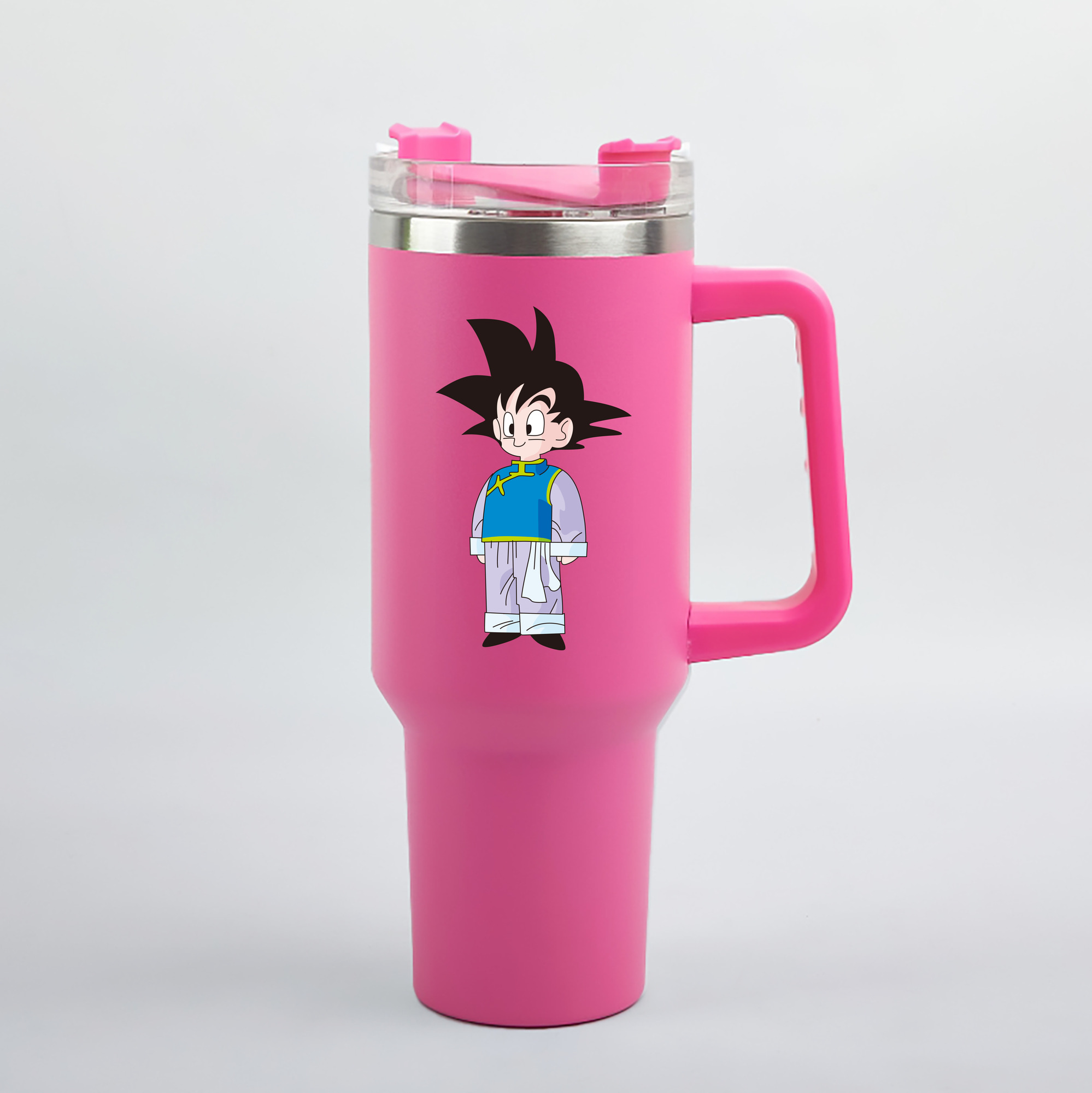 （画像用） ドラゴンボール 孫悟空（そん ごくう）Son Goku カカロット DRAGON BALL Kakarotto 1200mL車用タンブラー（カラープリント）